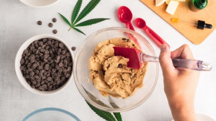 infusing cannabis into chocolate chip cookies
